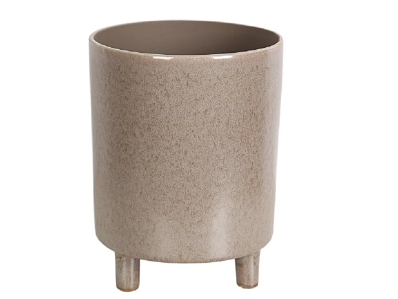 MACETA 3 PIES Ceramic Brown - Image 1