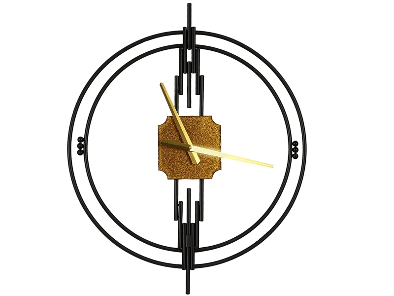 RELOJ PARED Metal Black