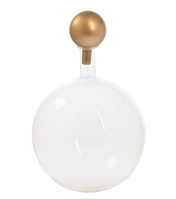 VIDRIO TRANSP TAPON Dorado Bottle - Image 1