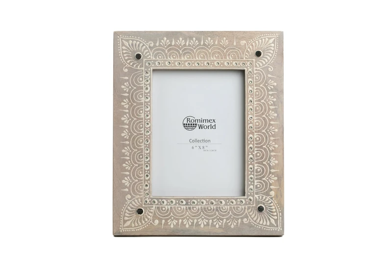MADERA PINTADO/CRYSTALITOS Photo Frame - Image 1