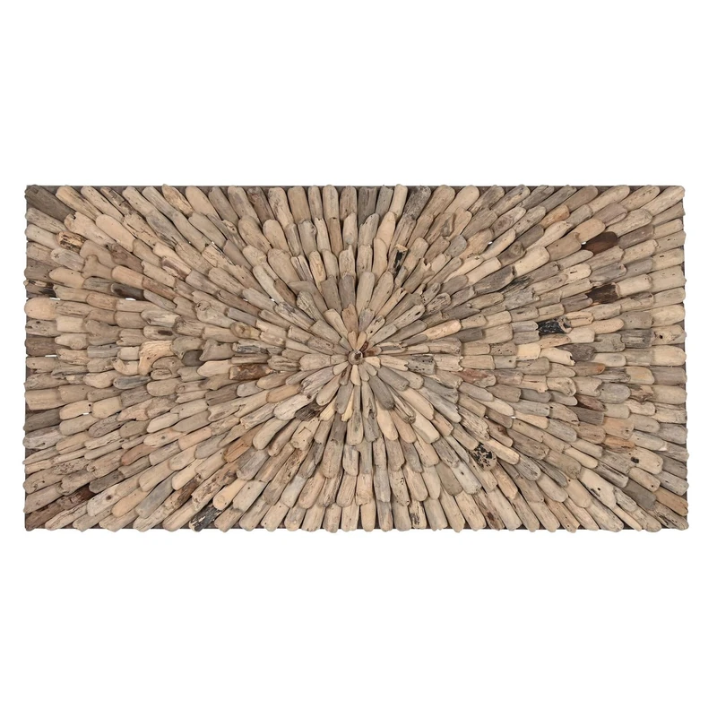 AlexandreHouse Decoration Painted Madera 120 x 10 x 60 cm Natural