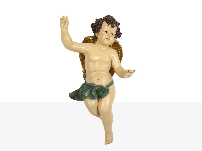 Angel Figure, Natural Resin
