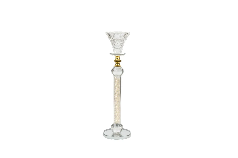 VIDRIO C/PERLITAS DORADO HAIR HOLDER - Image 1
