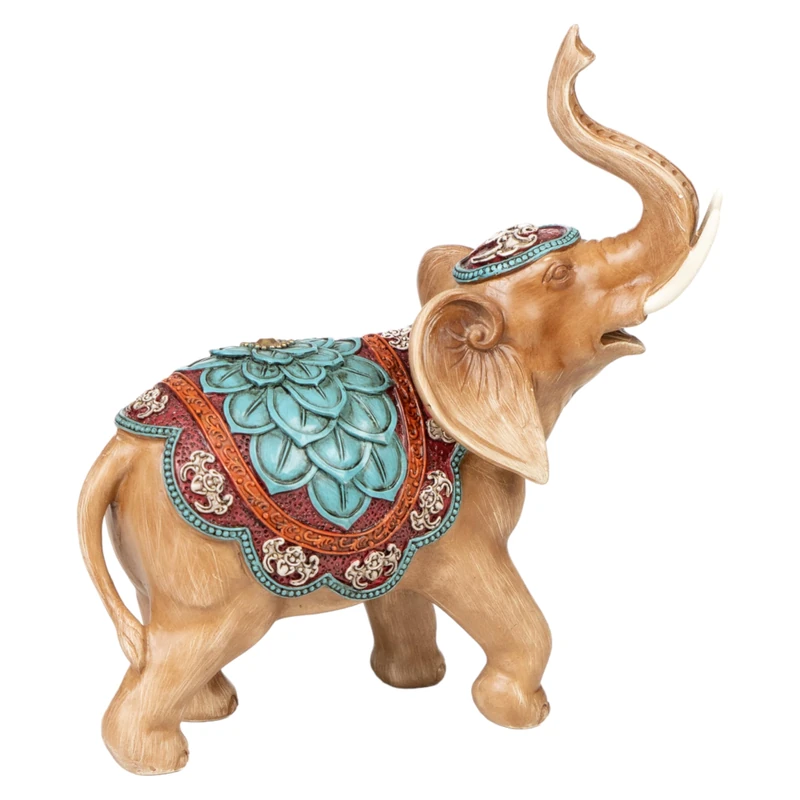 Resin Elephant Figure, Colours