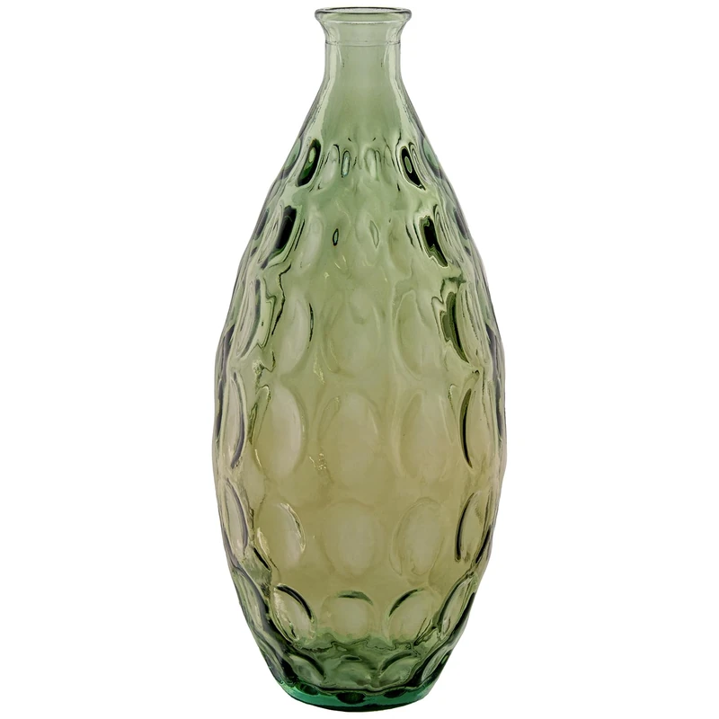 JARRÓN CRYSTAL 39 CM GREEN_°17X39CM - Image 1