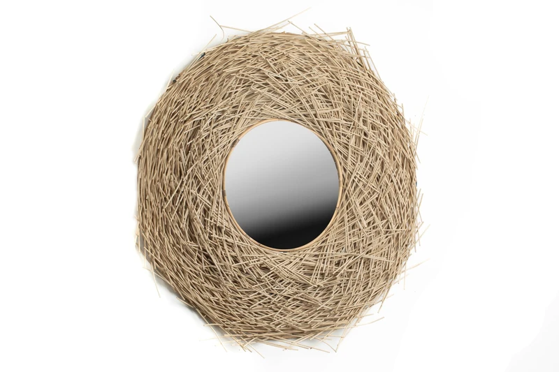 Espejo Rattan NEST