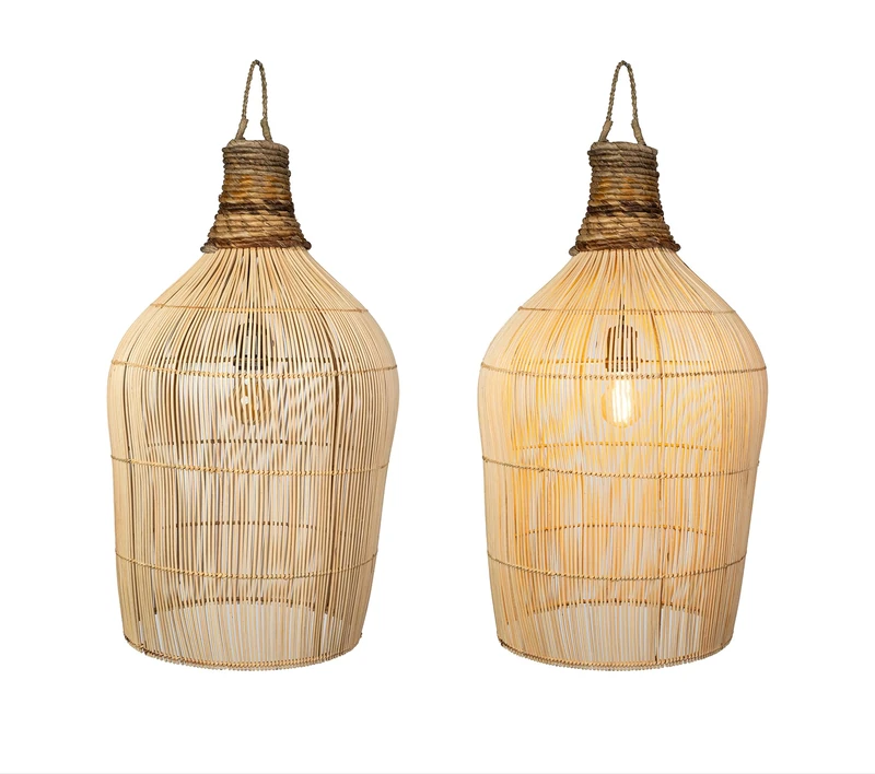 Natural Fibras Binding Lamp E27/220240V