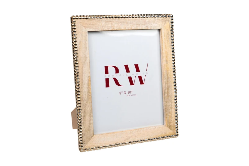 MADERA NATURAL/BLANCO Photo Frame