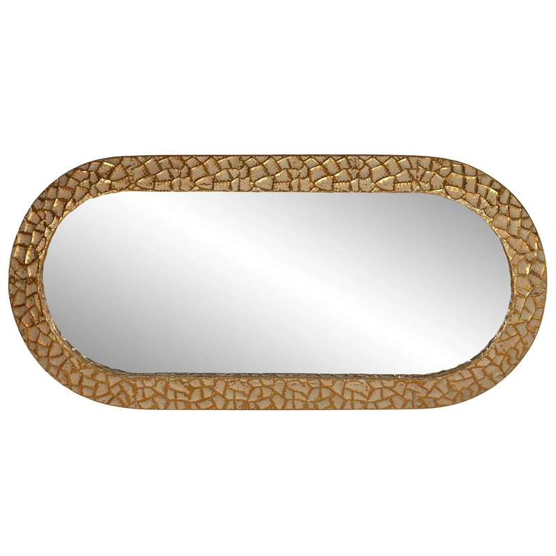 AlexandreHouse ESPEJO Metal Crystal 60 x 6.5 x 126.5 Dorado