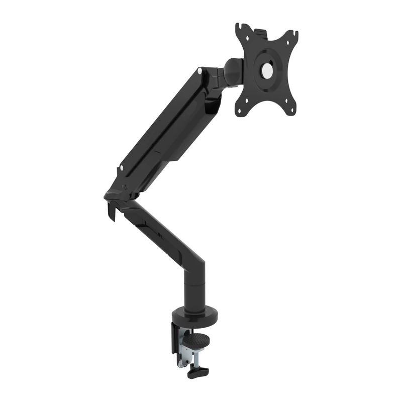 Monitor Arm Mount 801 Black. for a monitor from 17" to 36". Supports 3 to 12 kg of weight.