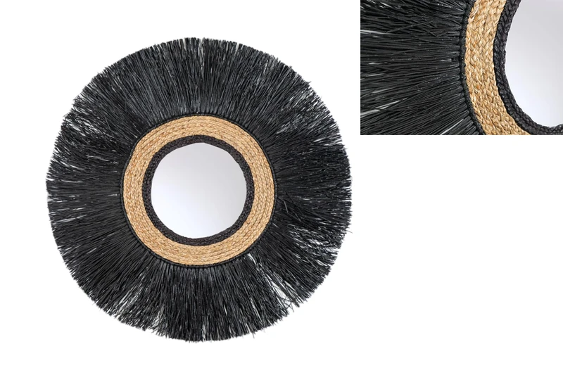 ESPEJO Natural Fibres Black/Natural