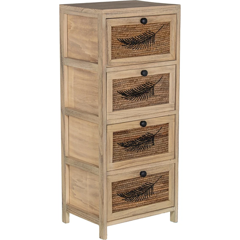 AlexandreHouse Madera Caddy, 40 x 30 x 94 cm, Dimensions: 36 x 28 x 19 cm