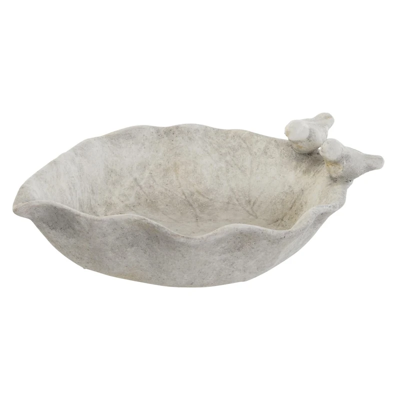 Mesa Concrete Centre 34 x 24 x 12 cm PAJAROS GRIS
