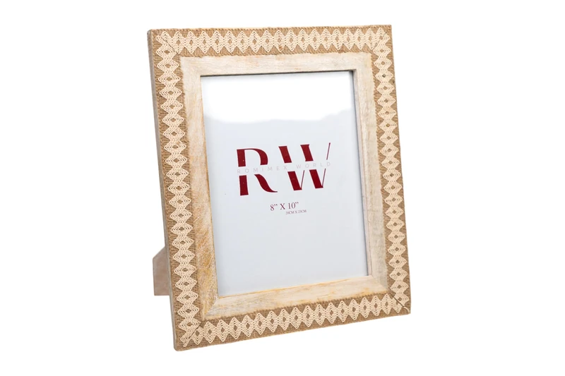 MADERA NATURAL/BLANCO Photo Frame - Image 1