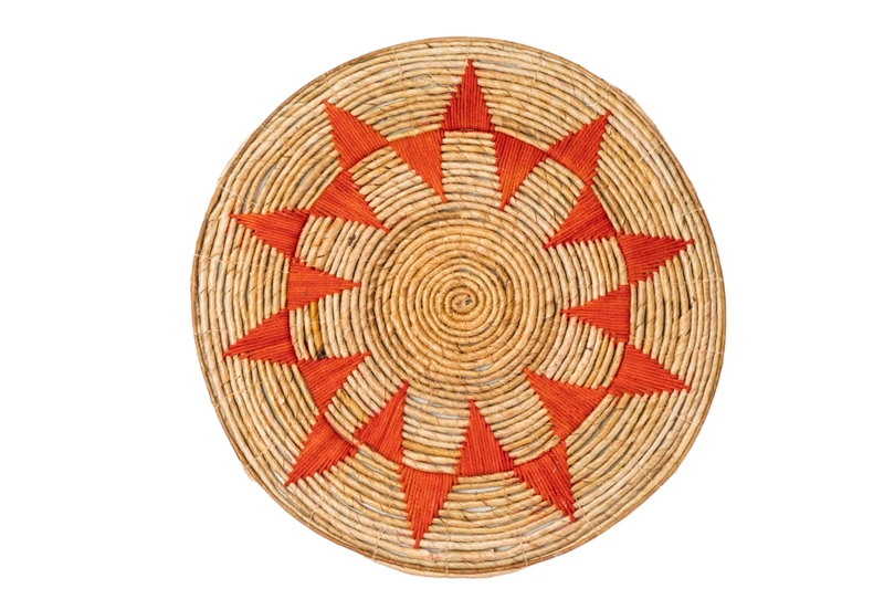 Decoration Painted Macrame/Fibres