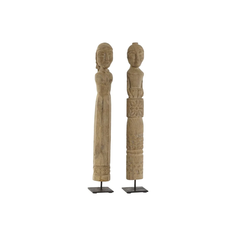 Summer Set of 2 Mango 7.5 x 7.5 x 50 Tallado Hand