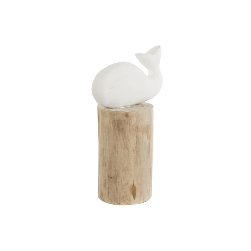 Decoration Mango Resin 17 x 10 x 28 cm White - Image 1