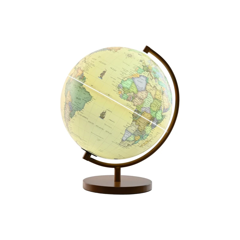 Terrace Globe PVC 26 x 25 x 34 cm with Luz Brown - Image 1