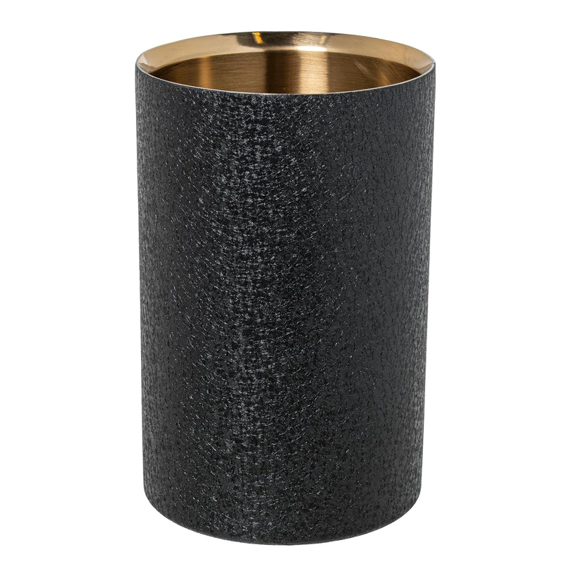 Enfriador Botellas Maple Stainless Steel, Gold Mate, Cubierta Black_° 12 x 19 cm - Image 1