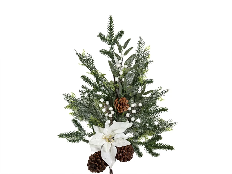 RACIMO Fir Flor Blanca Y Pignas