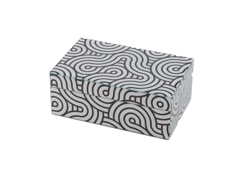 CAJA VIDRIO Blanco/Black