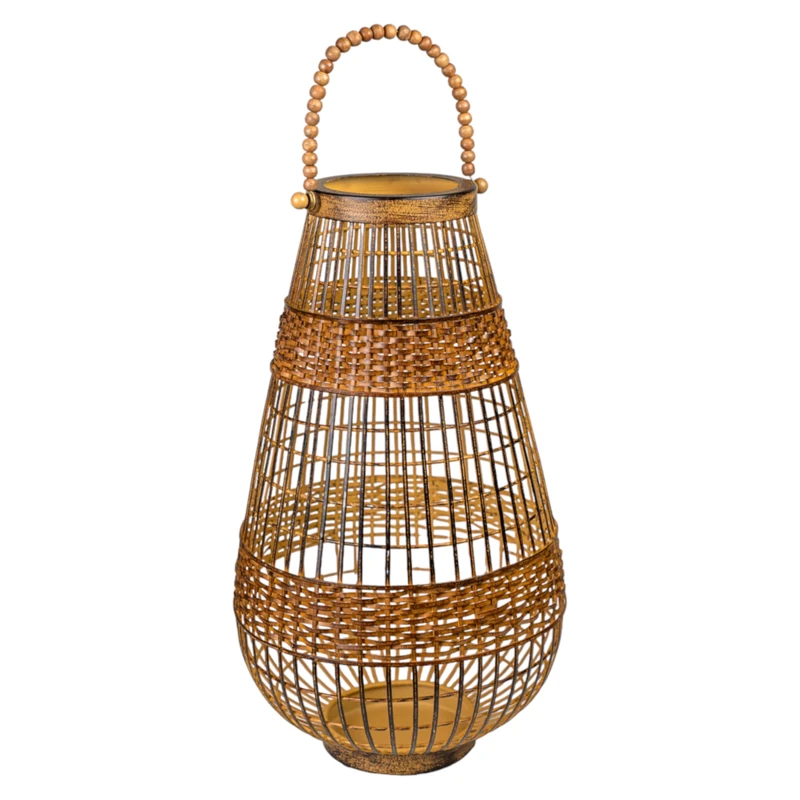 Calado Antique Metal Farol - Image 1