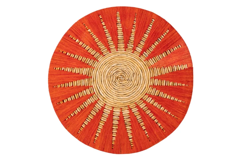 Decoration Painted Macrame/Fibres