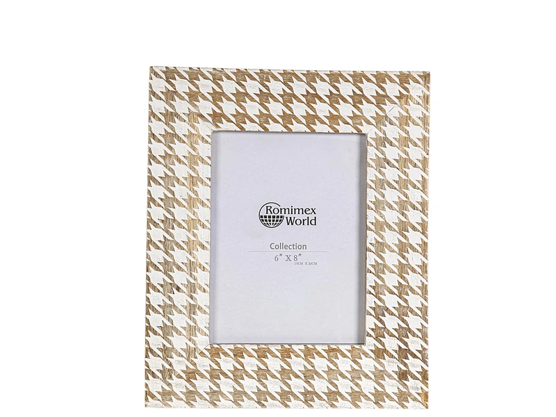 MADERA BLANCO/NATURAL PHOTO FRAME