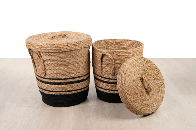 Set of 2 Baskets with tapa cuerda - Image 1