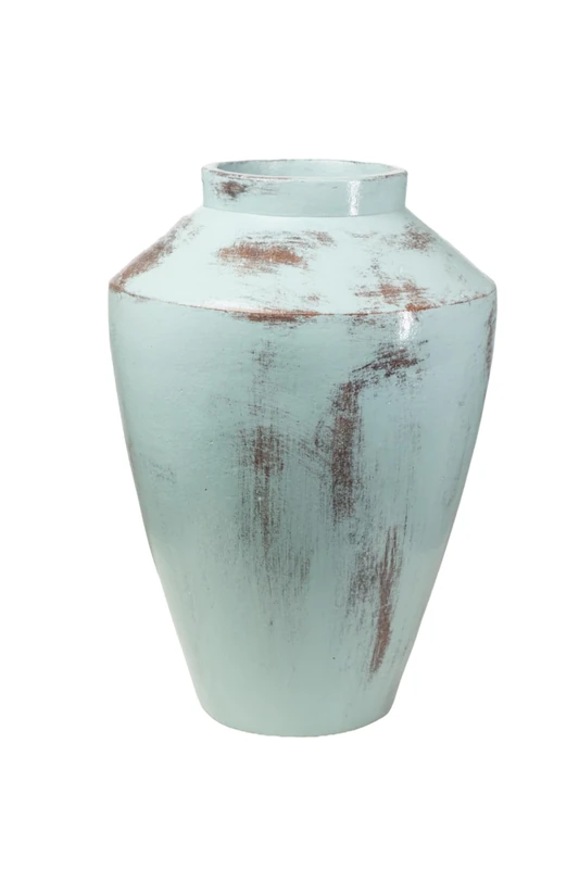 JARRON TERRACOTA AZUL