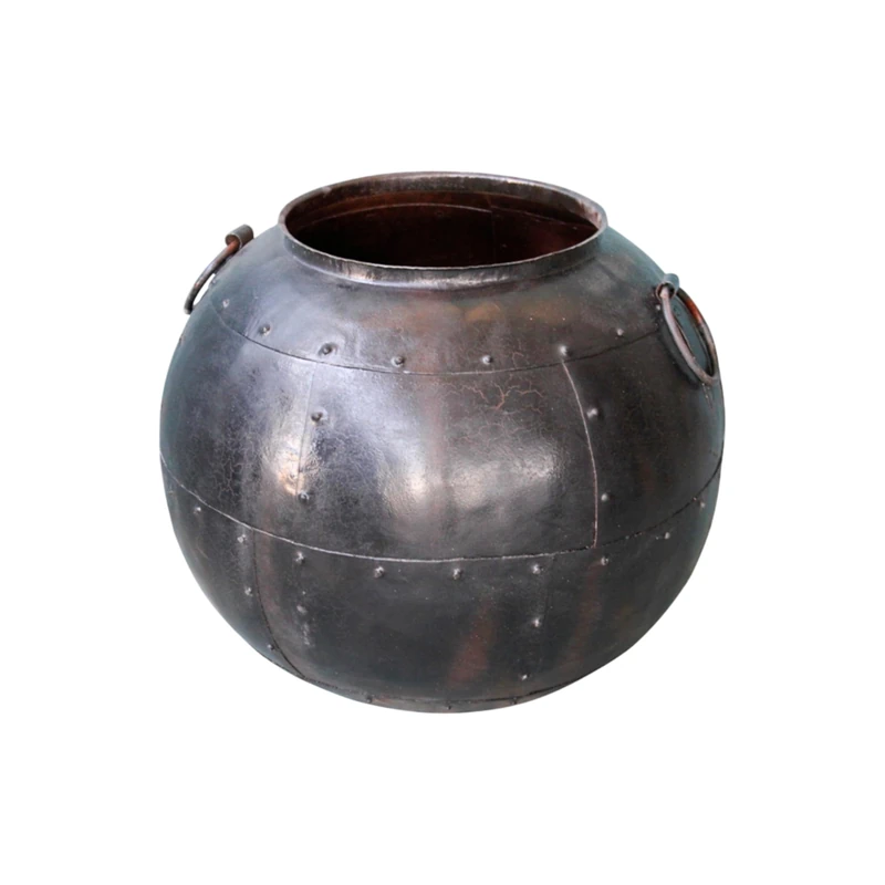 Black Metal Macetero