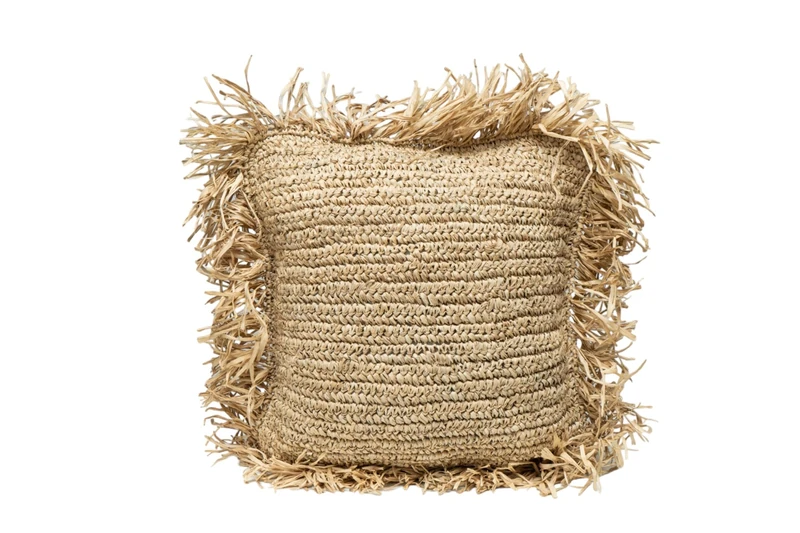AlexandreHouse Cojin Cuaddo C/Flecos Fibras Naturales Home_47770, Multicolour - Image 1