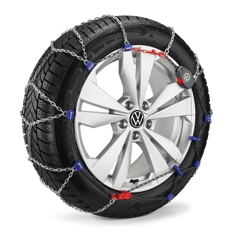 Volkswagen Servo 9, Snow Chains, Genuine Winter Accessories, For VW ID.4/ID.5, For Tyres 235/55 R19 and 255/50 R19, Part No. 00091387BN