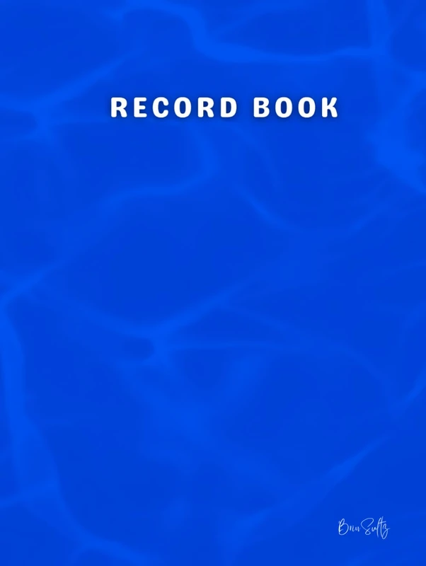 Record Book: Hardcover with 300 numbered pages - Image 1