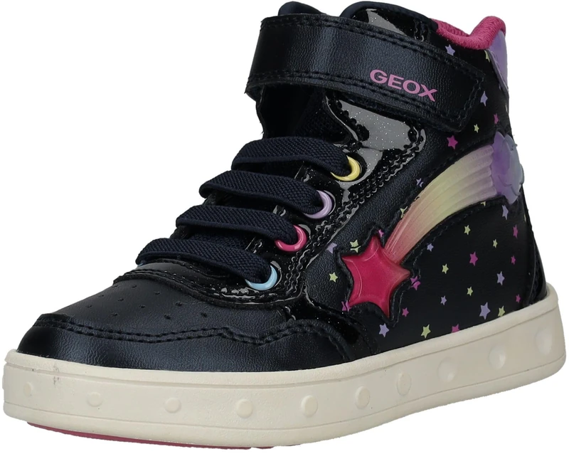Geox Junior J Skylin Girl Sneakers Navy/Multicolor 35_EU