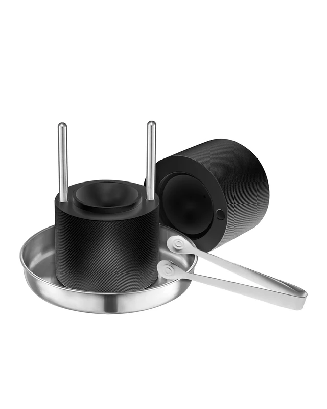 VEVOR Ice Ball Press Kit, Aviation Aluminum Ice Press with Ice Block Mold, Large Mat, Tong, Drip Tray, One Glass, Round Ice Ball Maker 2.4"/60 mm Ice Sphere, for Whiskey, Cocktail on Party & Holiday