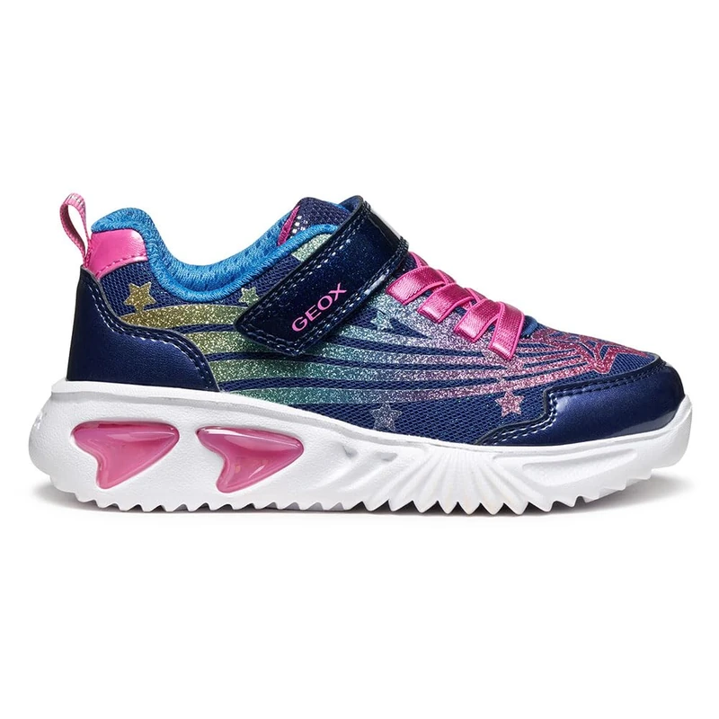 Geox Junior J Assister Girl Sneakers Blue/Multicolor 32_EU