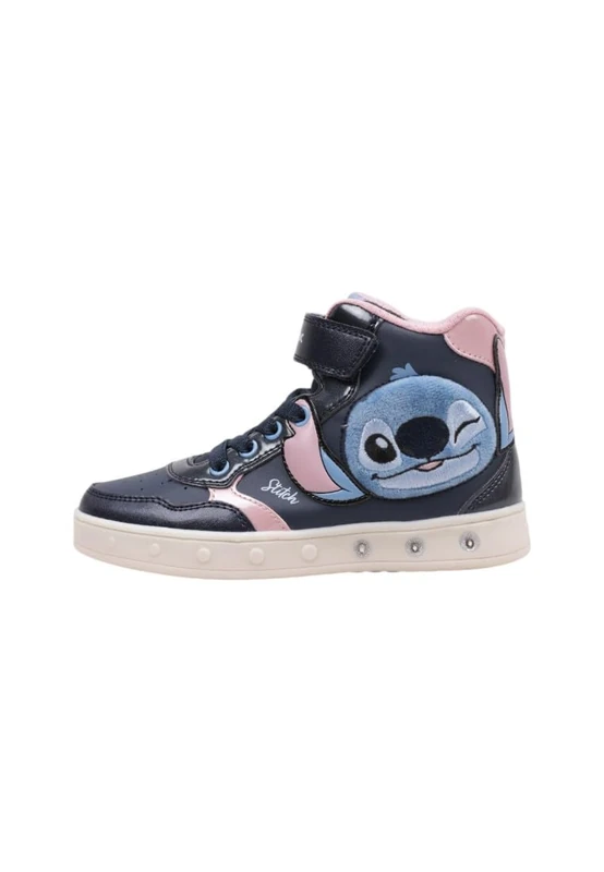 Geox Junior J Skylin Girl Sneakers Navy/Pink 24_EU
