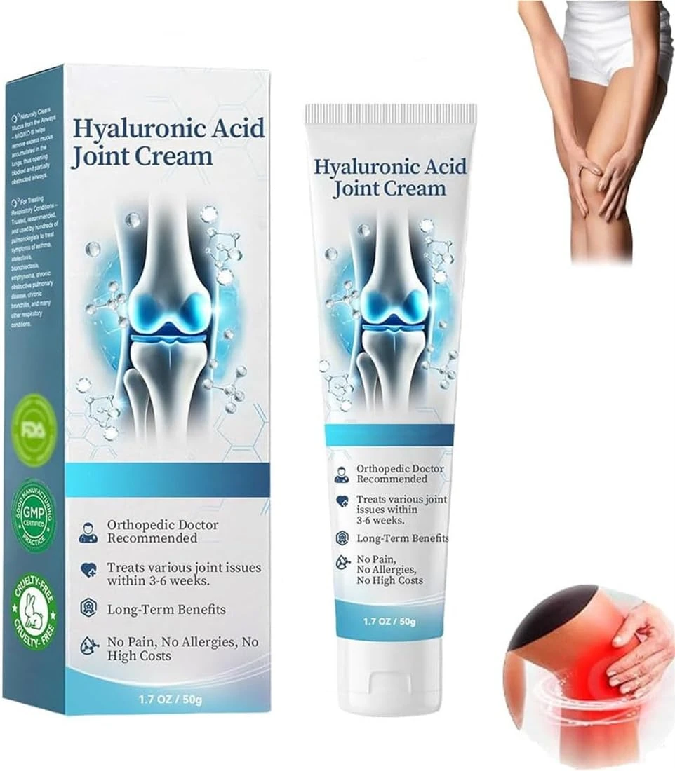 ArthroHeal Hyaluronic Acid Joint Cream - ArthroHeal Hyaluronic Acid Joint R-epair Cream,Advanced Joint and Bone Care Cream,Joint and Bone Cream, Relief for Hands, Foot, Knee (1 Pcs)