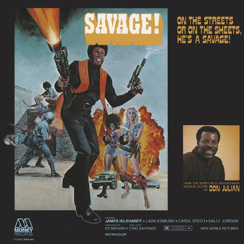 Savage! Super Soul Soundtrack (Blood Orange Vinyl) [VINYL]