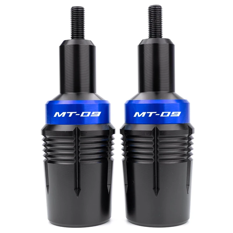 ZYAKOMO Fit For YAMAHA MT-09 2024 2025 MT 09 2023 MT09 SP 2021 TRACER 9 GT FZ09 CNC Motorcycle Frame Sliders Crash Protector Pad Falling Protection (Blue)