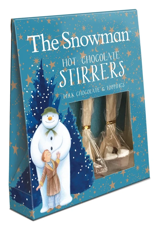 Gunz The Snowman Melting Hot Chocolate Stirrers 3x25g