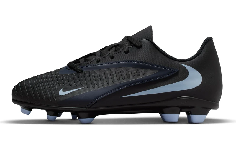 NIKE JR Phantom 6 Low Club FG/MG Soccer Shoes Black - Image 1