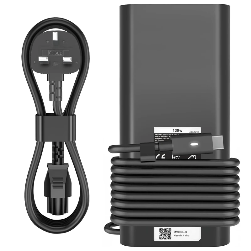 FUDCOCWN 130W USB C Laptop Charger Compatible with Dell Precision 5570 5560 5550 5530 5760 5750 3560 Latitude 7410 7310 7210 9410 9510 5420 5520 5510 XPS 15 17 2in1 9575 9500 9700 Power Cord