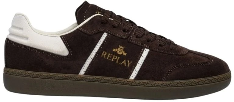 Replay Men's Pyper Matt Trainers, 1427 Chocolate, 43 EU, 1427 Chocolate, 9.5 UK