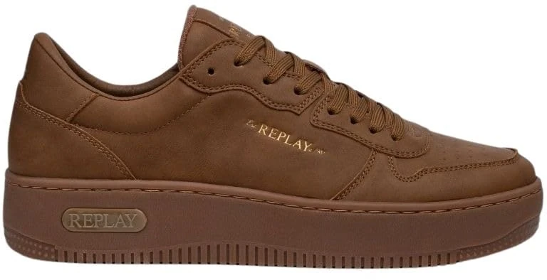 Replay Men's Epic High M Base Trainers, 056 Brown, 43 EU, 056 Brown, 9.5 UK