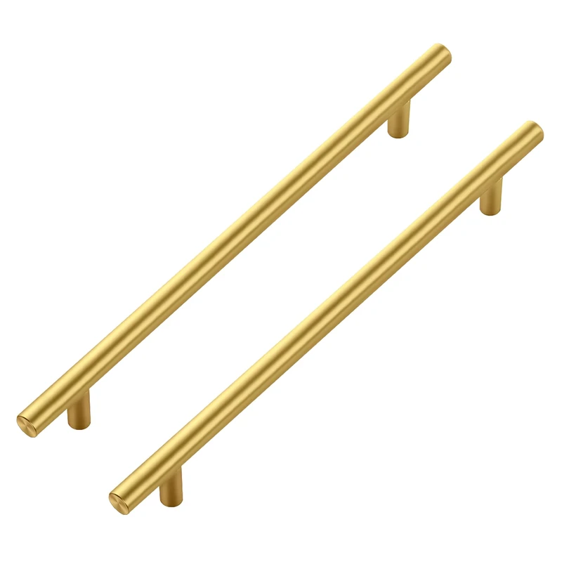 Joy Decor 60 Pack Gold Cabinet Handles, 8-3/4 in Hole Center Cabinet Pulls