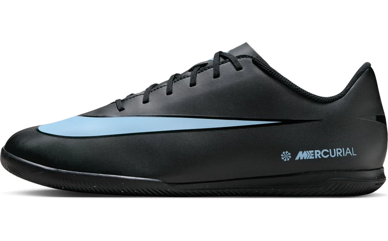 Nike Unisex Vapor 16 Club Ic Futsal Shoes, Black/Ice Blue, 7.5