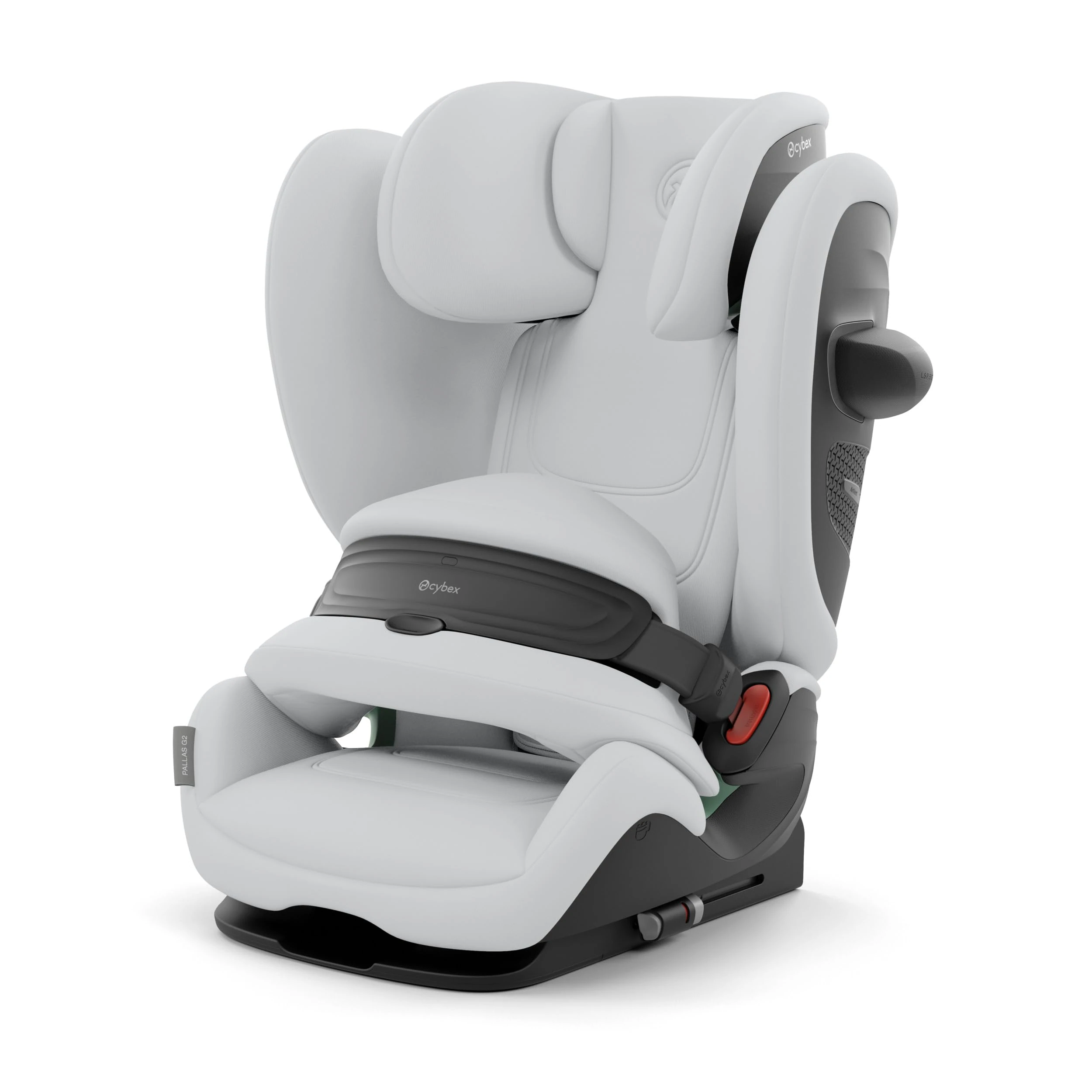 CYBEX Gold Pallas G2 i-Size Child Seat, 76-150 cm, from Approx. 15 Months to Around 12 Years (Approx. 9 to 50 kg), Fog Grey
