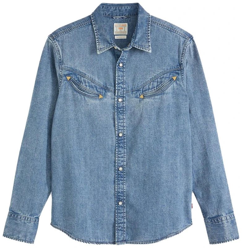 Levi's Smiley Western Just A Smile Med Indigo, Just A Smile Med Ind, S